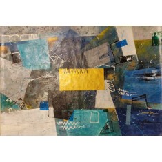 L'passo Benjamin, 36 x 48 Inch, Acrylic on Canvas, Abstract Paintings, AC-LPB-029